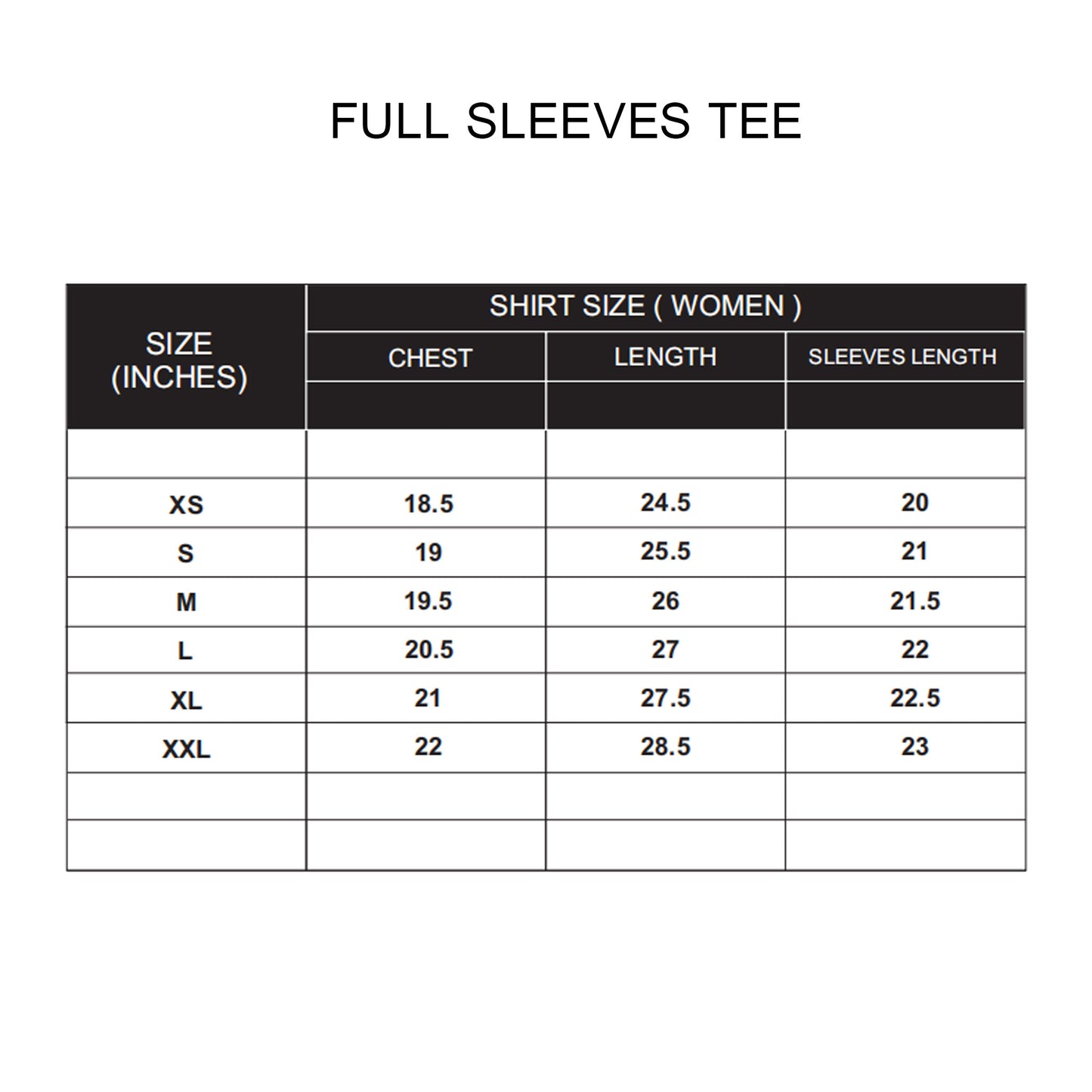 Custom Women Tee Full Sleeve Solid Design - Personalized Tee