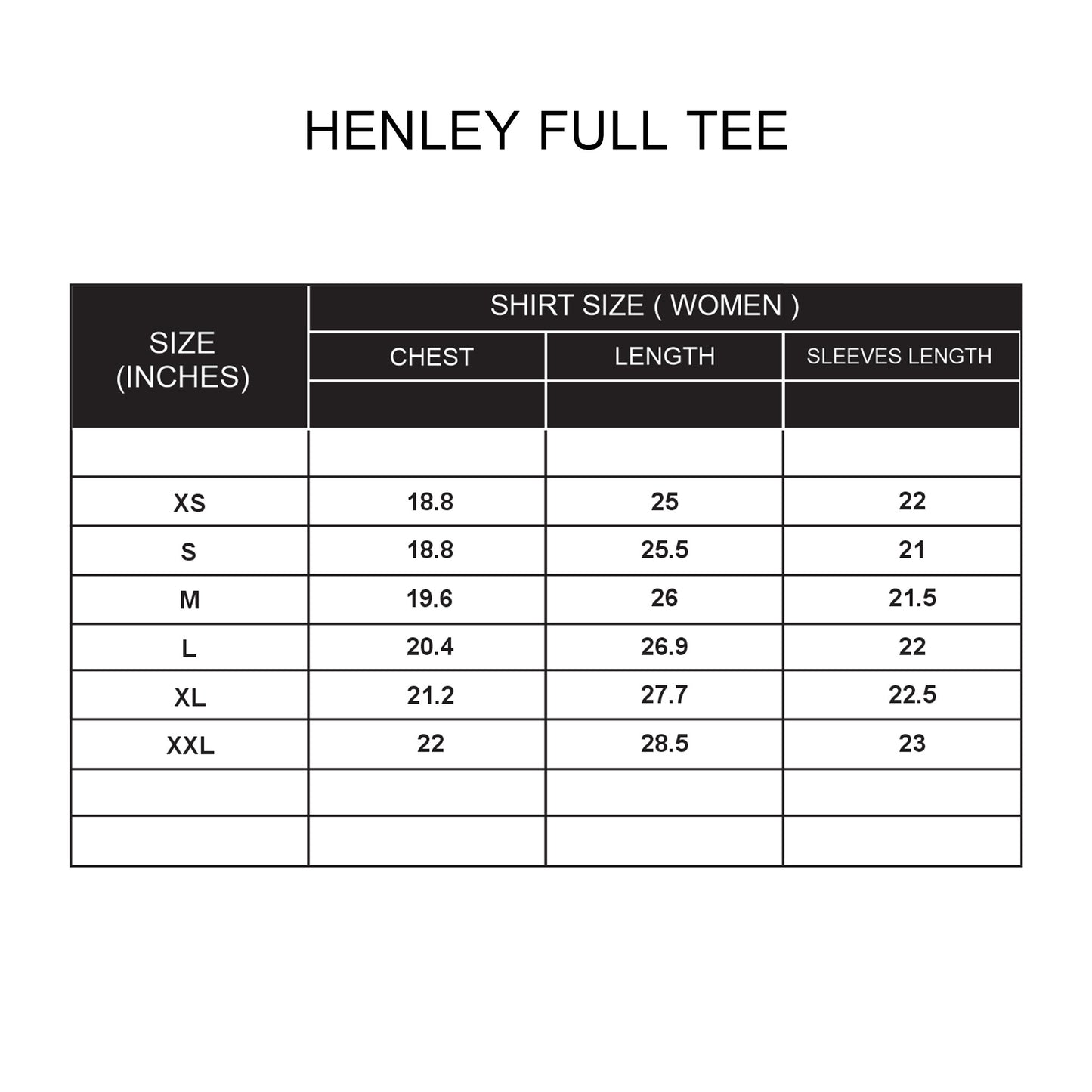Custom Women Henley Full Sleeves - Solid Personalized Tee