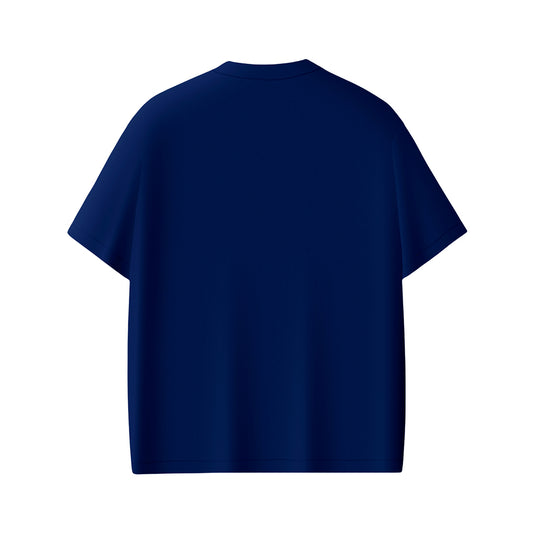 Custom Men Drop Shoulder Tee - Solid Design Personalized Top