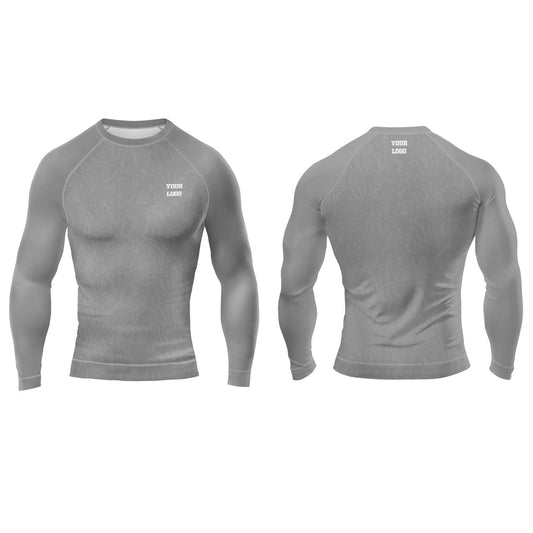 Custom Rash Guard - Solid Color Design - Personalized Wear