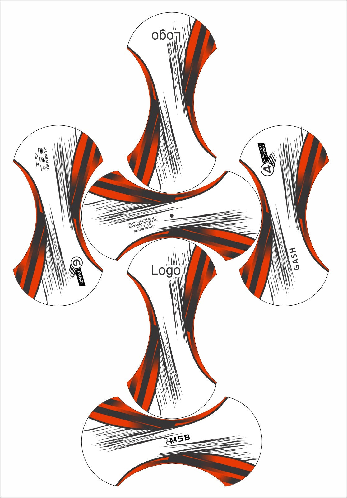 Customizable Promotional Soccer Ball