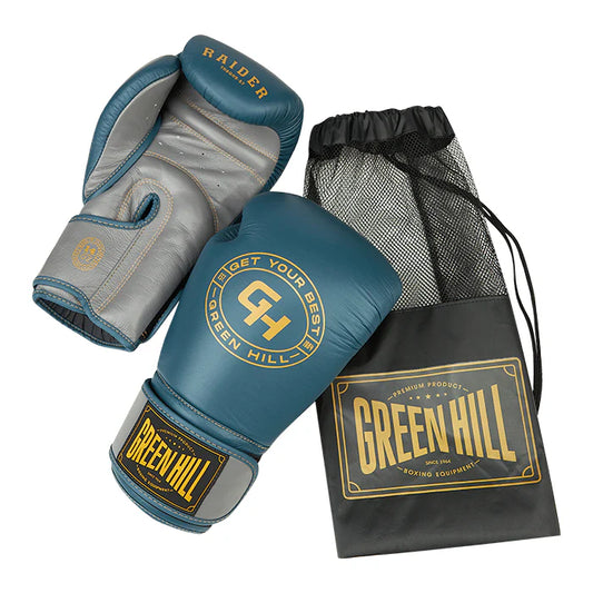 Boxing Gloves RAIDER-Blue/Grey