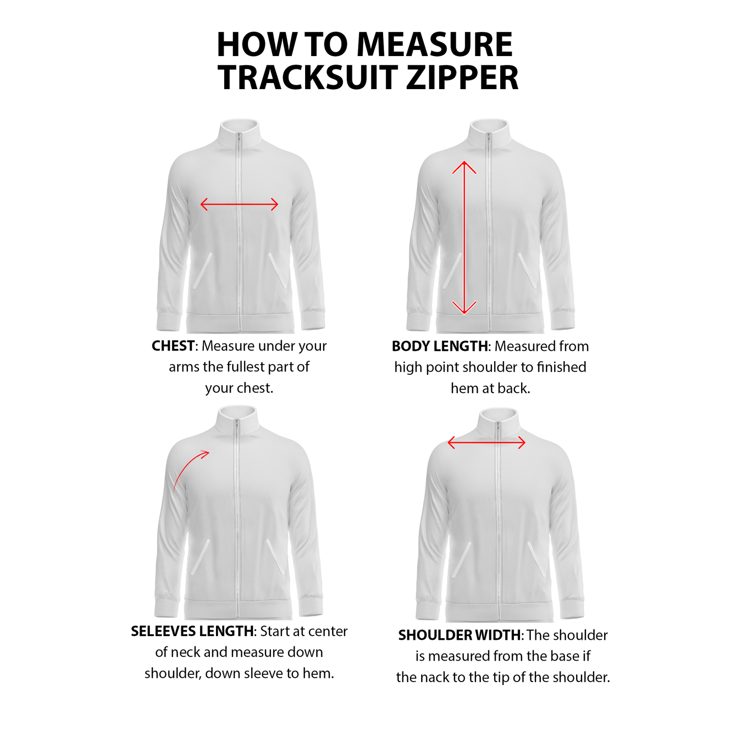 Custom Zip-Up Jacket - Solid Trim Raglan - Personalized Zipper
