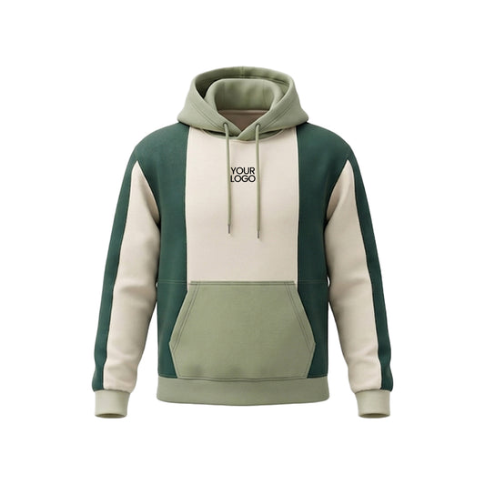 Custom Premium Hoodie - Vertical Center Panel - Personalized
