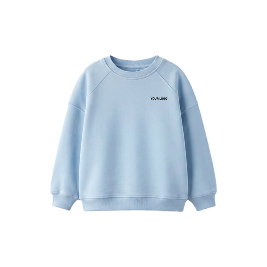 Custom Boys Sweatshirt - Classic Raglan Crewneck - Personalized Top