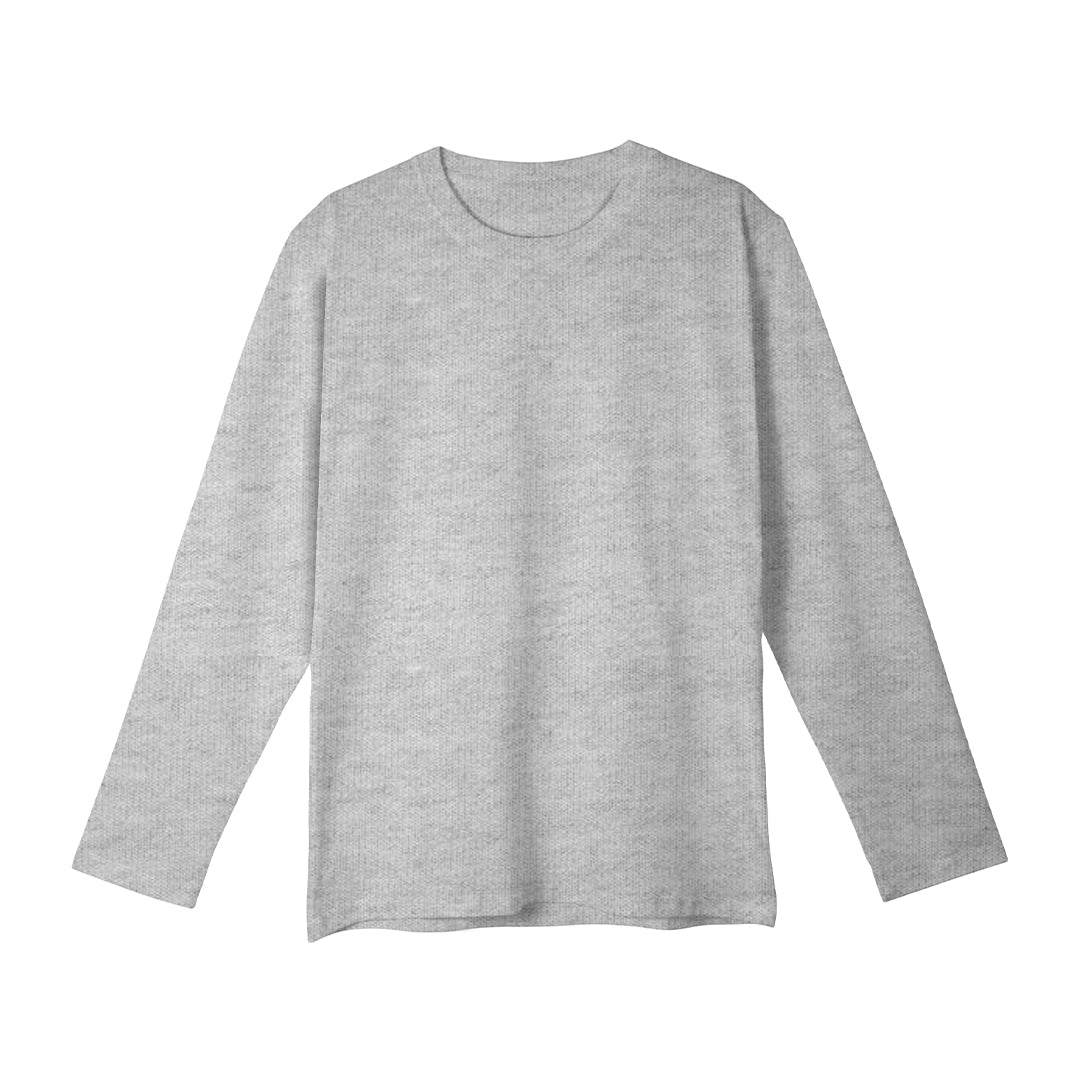 Custom Girls Full Sleeve Tee - Solid Design Personalized Top