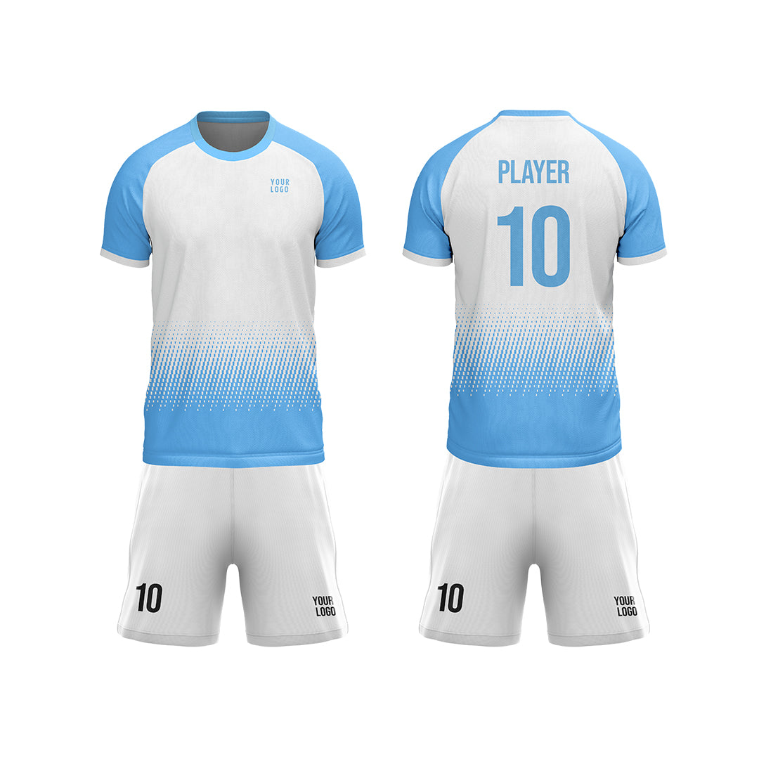 Custom Soccer Uniform – Gradient Raglan – Personalized Kit