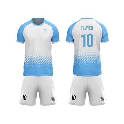 Custom Soccer Uniform – Gradient Raglan – Personalized Kit