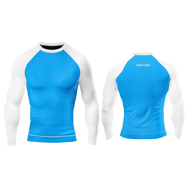 Rash Guard T-Shirts – Raglan Custom Logo & Team Colors