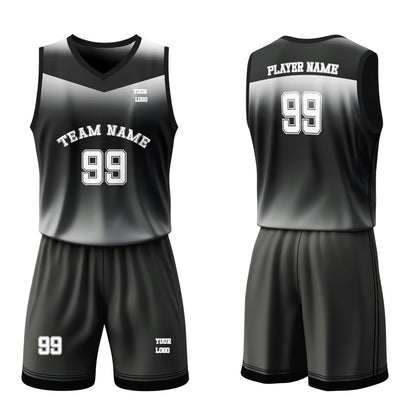 Custom Basketball Uniform - Gradient Design - Personalized Uniform