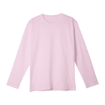 Custom Women Tee Full Sleeve Solid Design - Personalized Tee