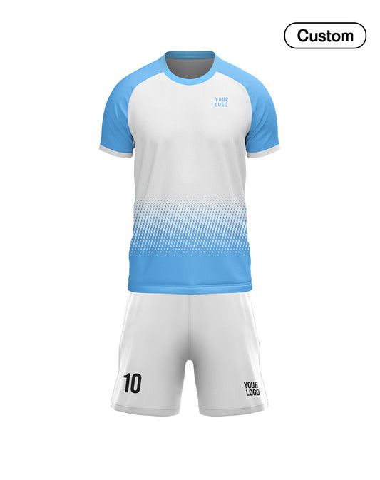 Custom Soccer Uniform – Gradient Raglan – Personalized Kit