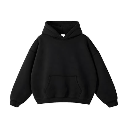 Custom Men Oversized Hoodie - Personalized Solid Pullover