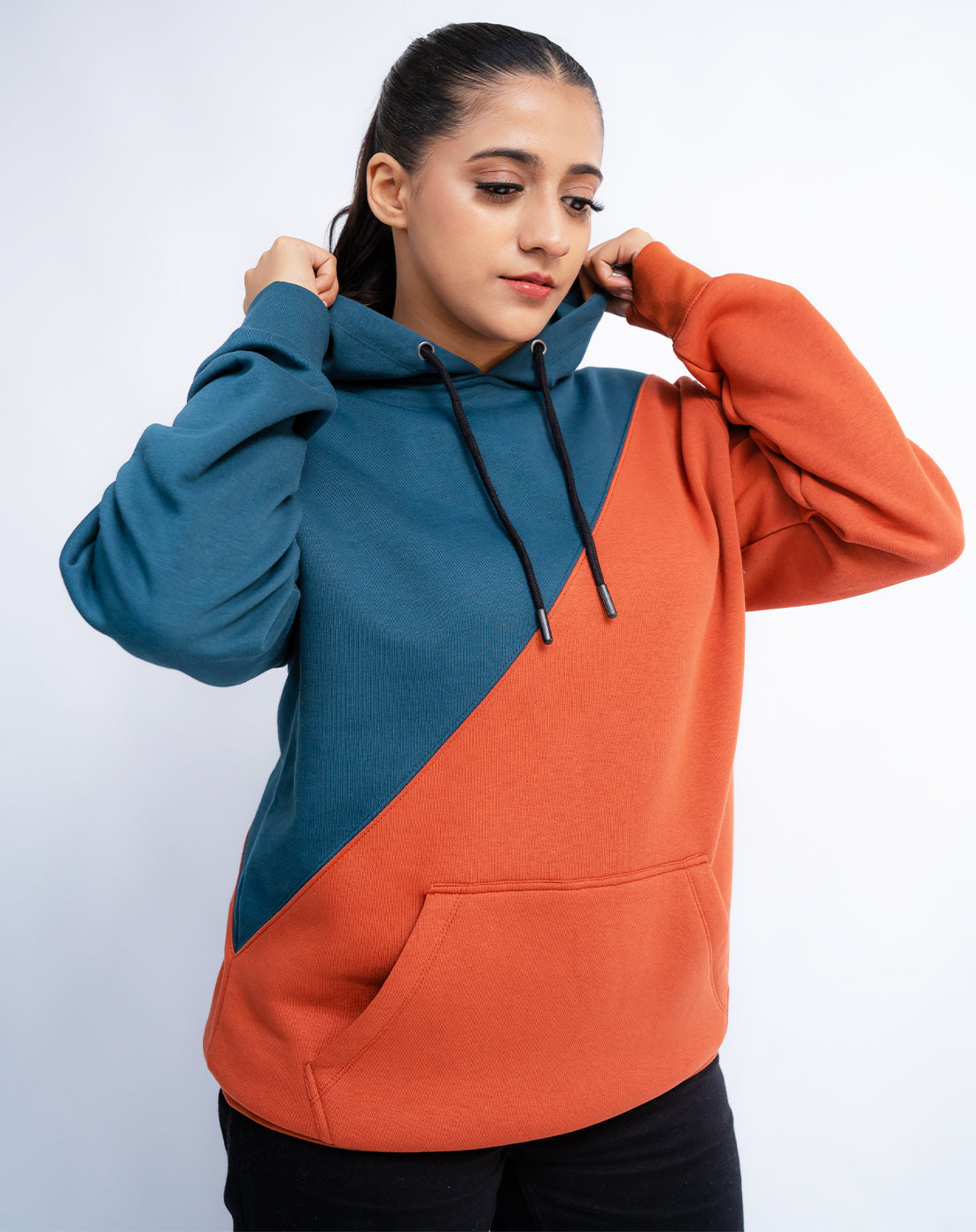 TEAL-COPPER Unisex Hoodie