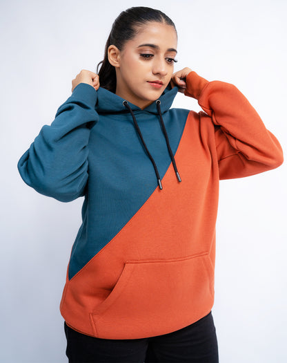 TEAL-COPPER Unisex Hoodie