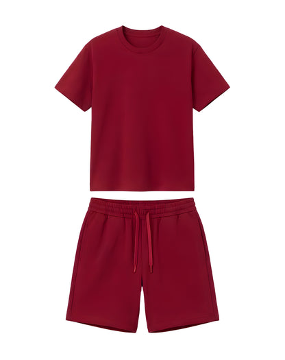 Custom Men Co-ord Set - Solid Design - Personalized Outfit