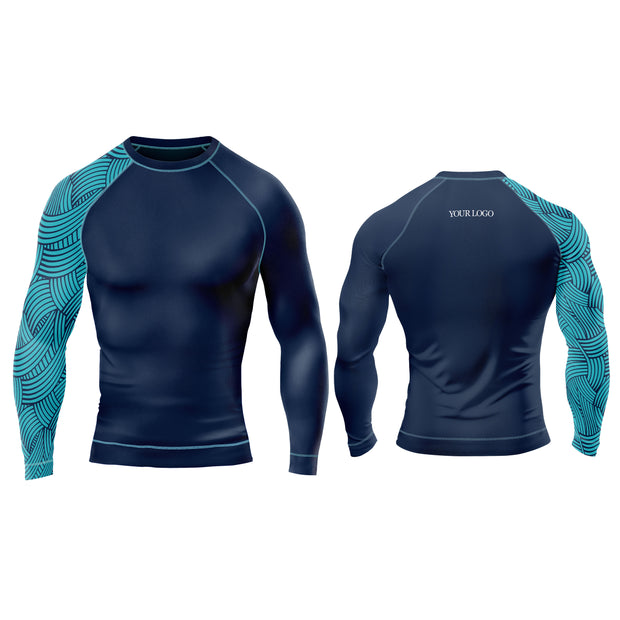 Rash Guard T-Shirts – Athletics Custom Logo & Team Colors