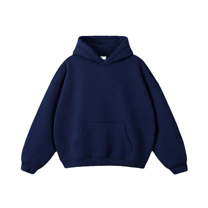 Custom Men Oversized Hoodie - Personalized Solid Pullover