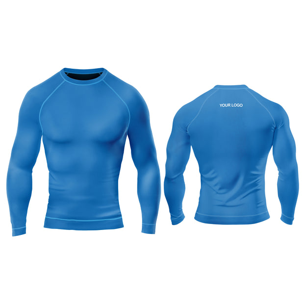 Rash Guard T-Shirts – Accents Custom Logo & Team Colors