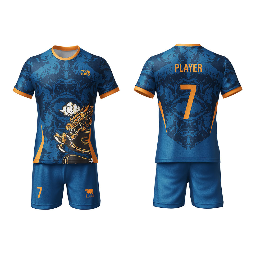 Custom Soccer Uniform - Dragon Fury - Personalized Teamwear