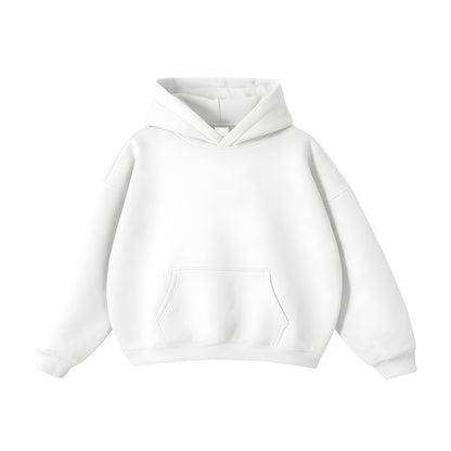 Custom Men Oversized Hoodie - Personalized Solid Pullover