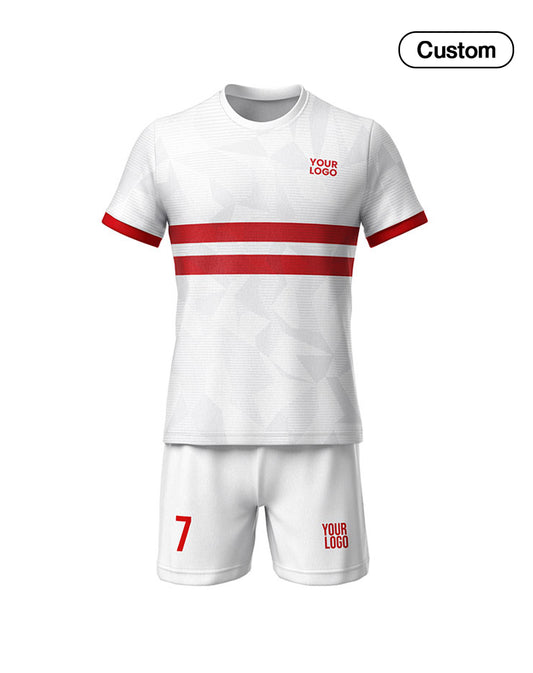 Custom Soccer Uniform - Abstract Stripe - Personalized Uniform
