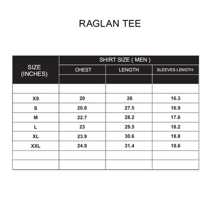Custom Men Raglan Half Sleeves - Solid Personalized Top