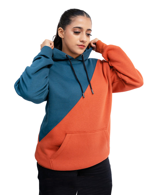 TEAL-COPPER Unisex Hoodie