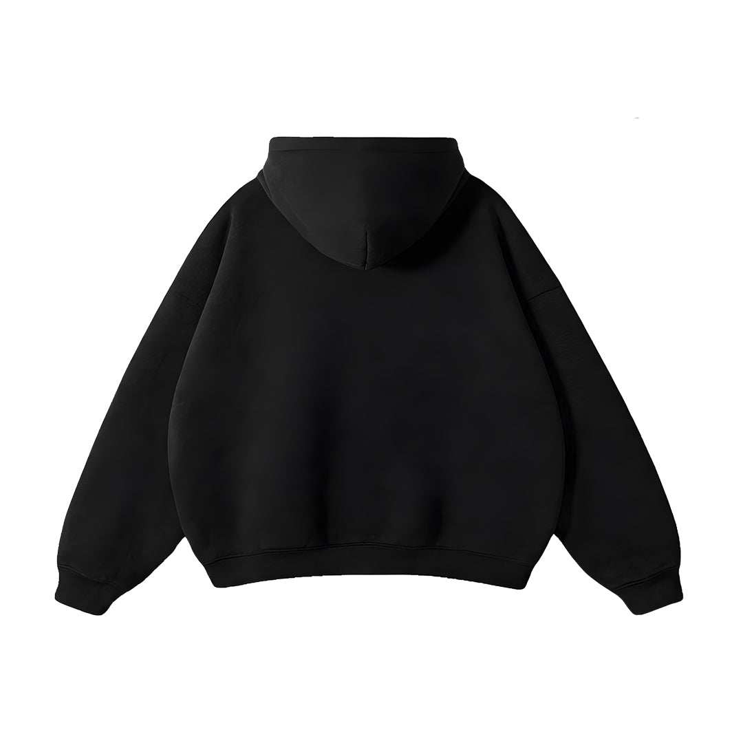 Custom Men Oversized Hoodie - Personalized Solid Pullover