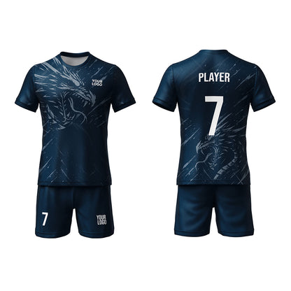 Custom Soccer Uniform - Mystic Dragon - Personalized Uniform