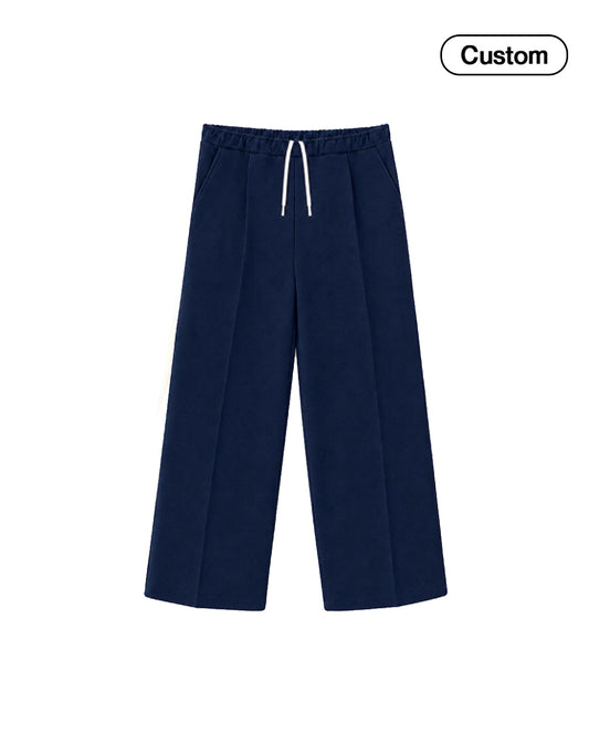 Custom Girls Wide Trouser - Solid Color - Personalized Bottom