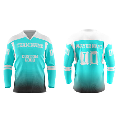 Custom Ice Hockey Jersey - Two-Tone Design - Personalized Teamwear