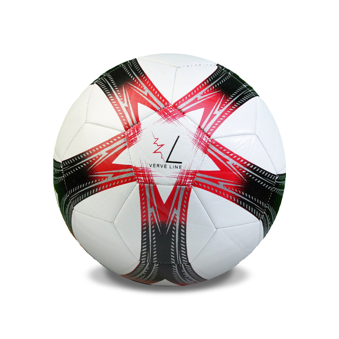 ROAR Entry Level Soccer Ball – Size 5, Thread-Winded, 32 Panels for Junior Training/Competition