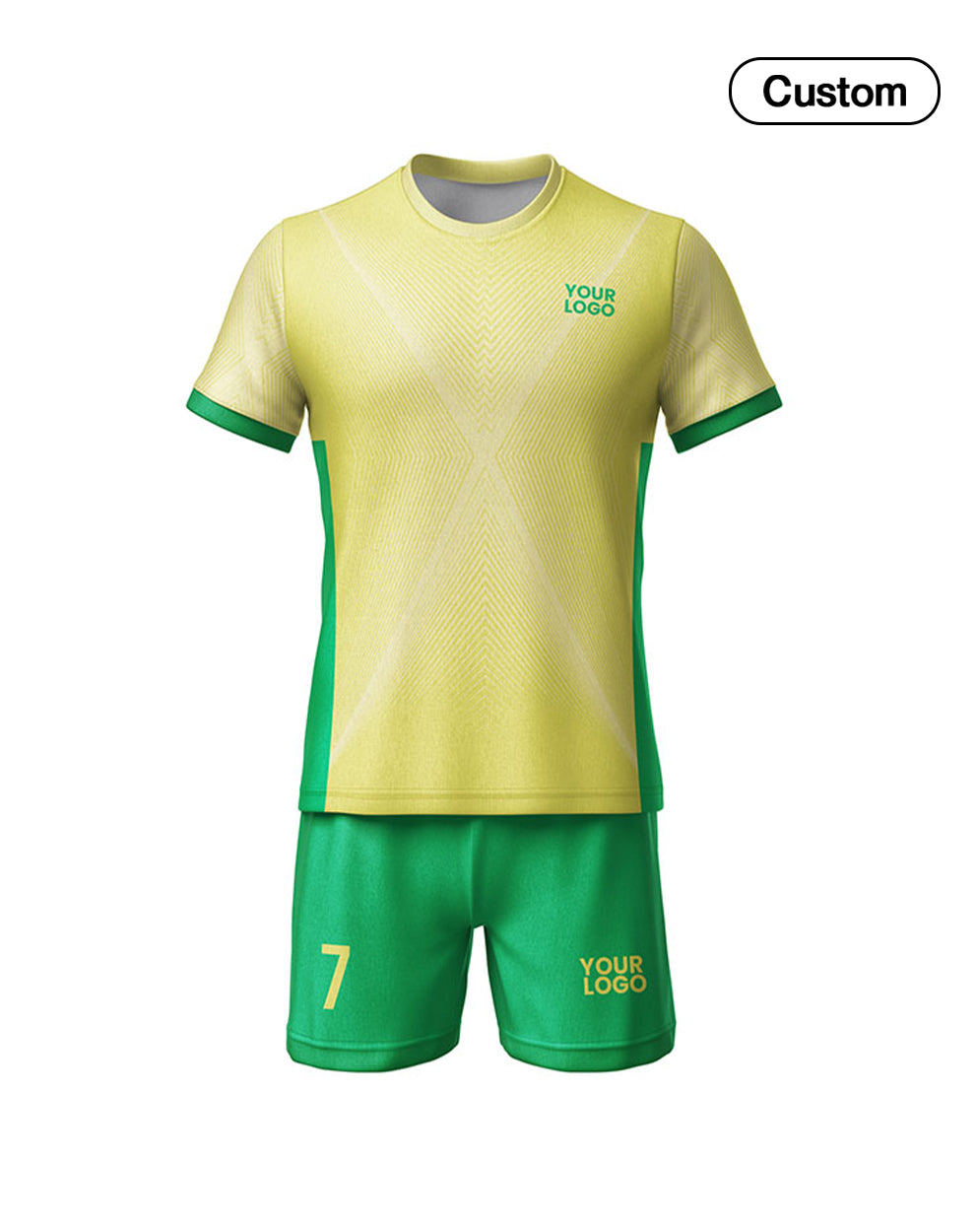 Custom Soccer Uniform - Cross Design - Personalized Kit