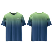 Casual T-Shirt Mockup - Gradients Custom Logos & Team Colors