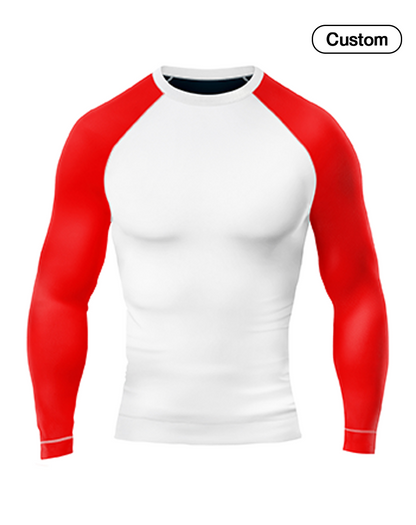 Custom Rash Guard - Multi-Raglan Design - Personalized Gear