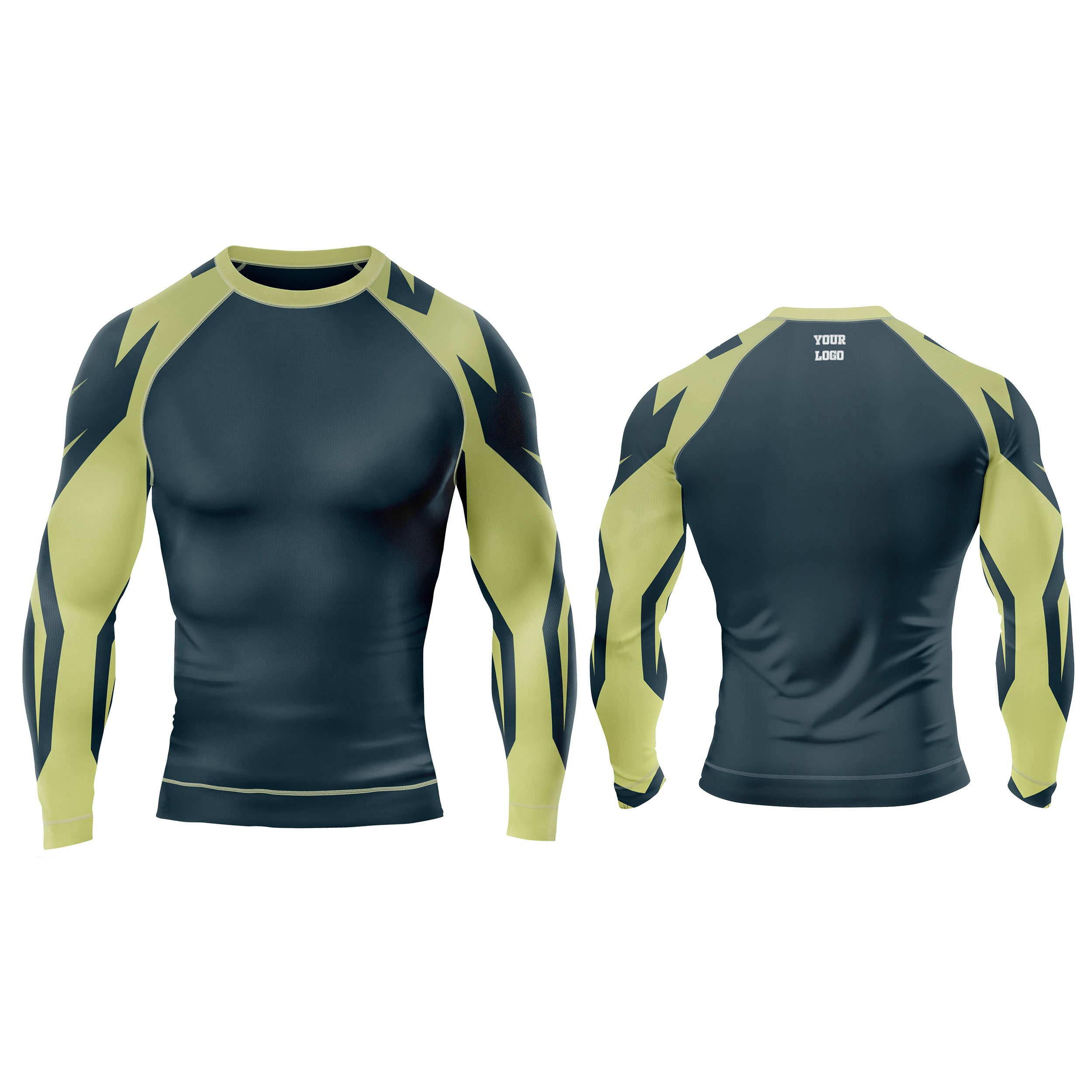 Rash Guard T-Shirts – Athletics Custom Logo & Team Colors