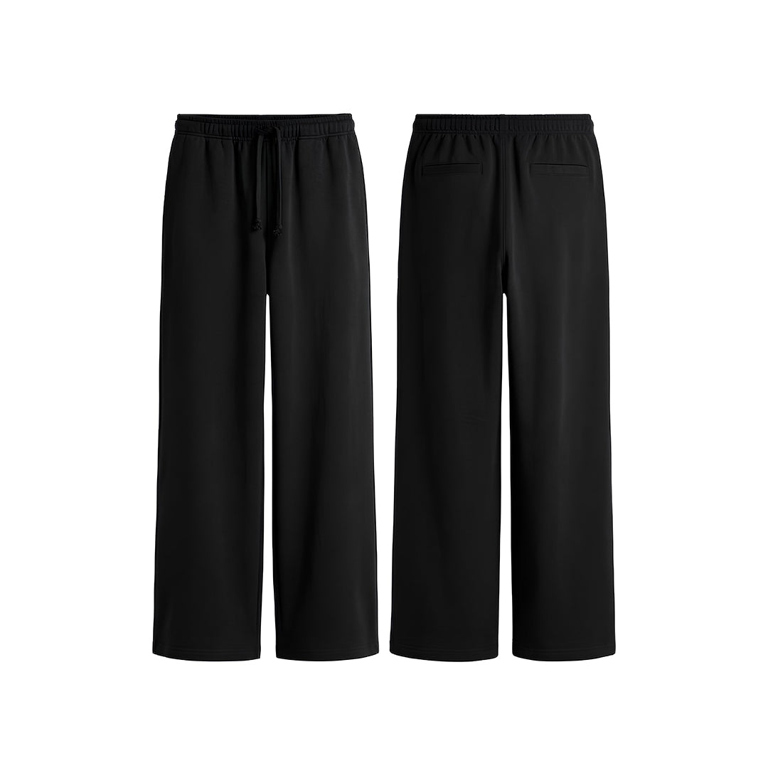 Custom Women Wide Trouser - Solid Color Personalized Bottoms