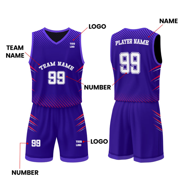 Customizable Basketball Uniform