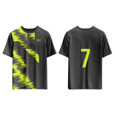 Soccer Training T-Shirts – Abstract Custom Logos & Team Colors