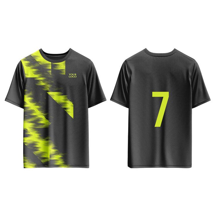 Soccer Training T-Shirts – Abstract Custom Logos & Team Colors