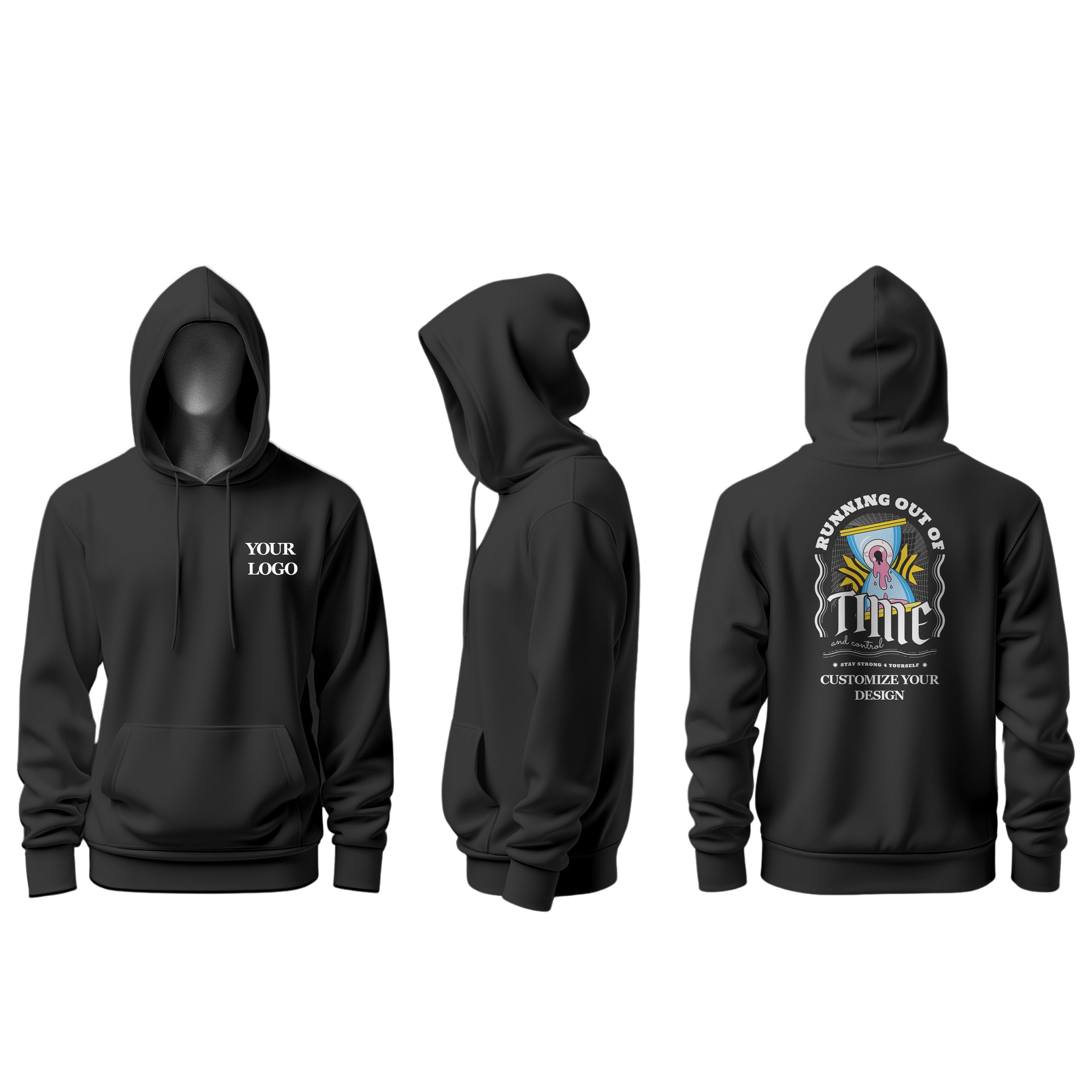 Hoodie Mockups – Custom Colors, Logos & Styles