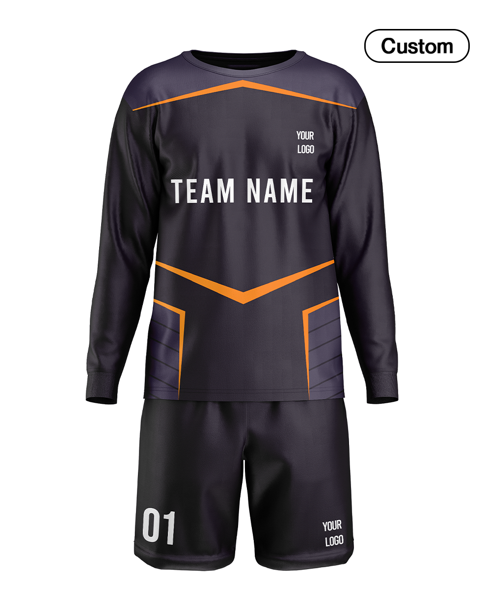 Custom Soccer Goalkeeper Uniform – Tech Accent – Personalized