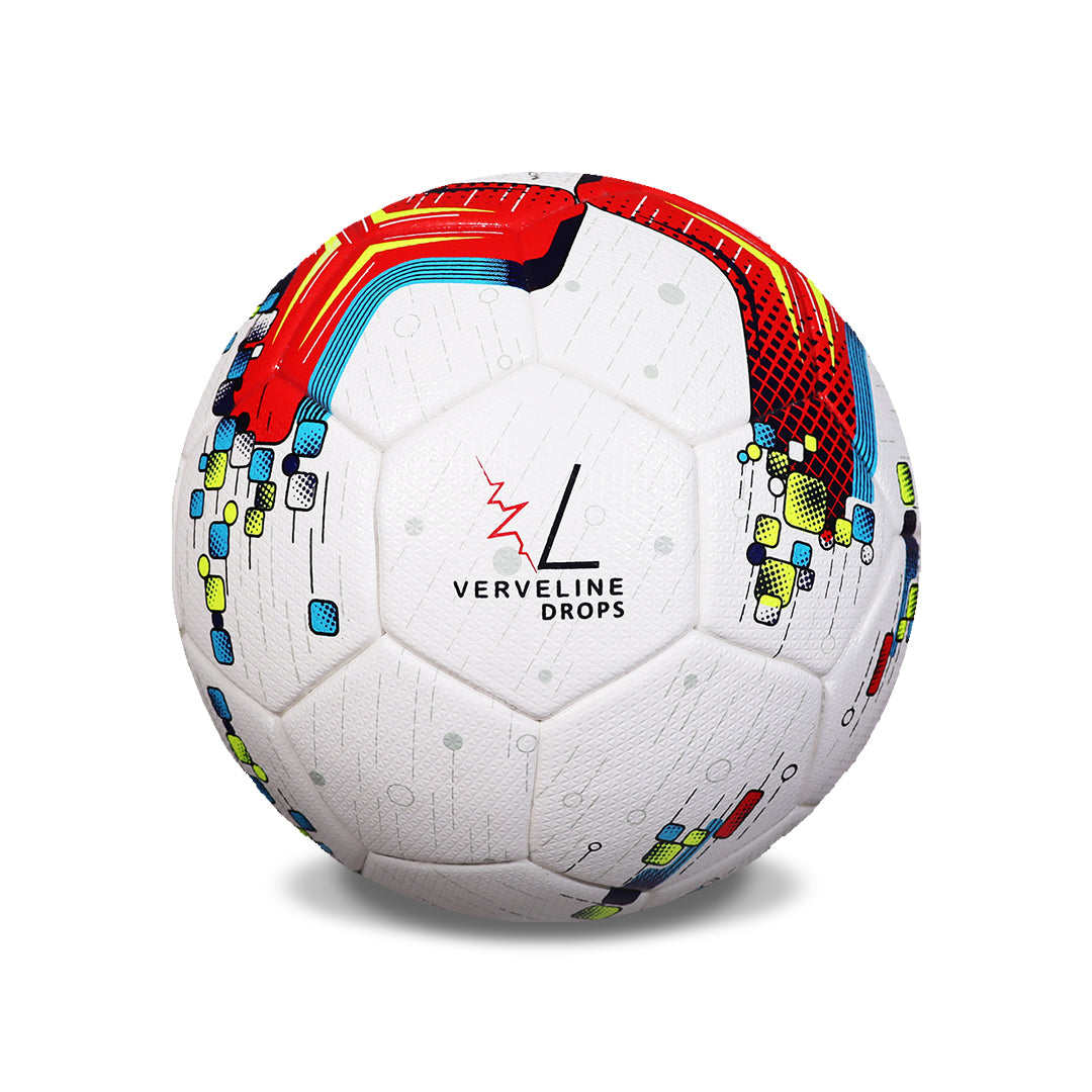 DROPS Competition Soccer Ball – Size 5, Thermo-Bonded, 32 Panels for Junior Training/Competition