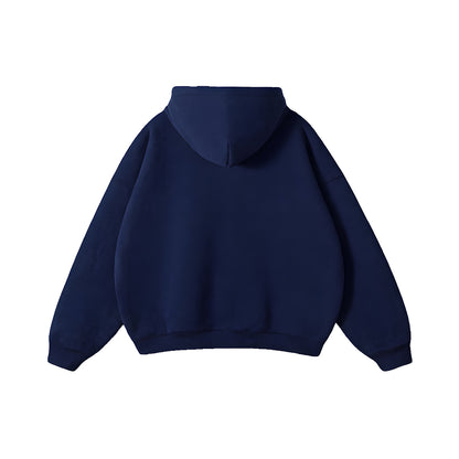 Custom Men Oversized Hoodie - Personalized Solid Pullover
