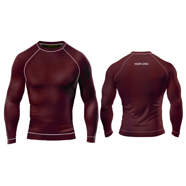 Rash Guard T-Shirts – Accents Custom Logo & Team Colors