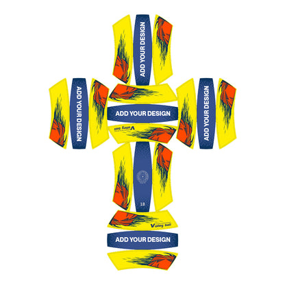 Pack of 5 - Custom Volleyball - Aerodynamic Design - Personalized Ball