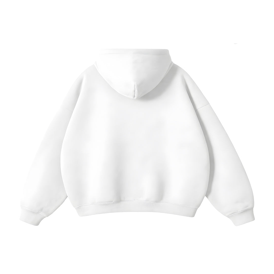 Custom Men Oversized Hoodie - Personalized Solid Pullover