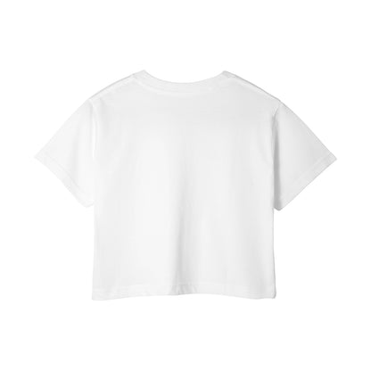 Custom Girls Crop-Top - Solid Design - Personalized Halftee