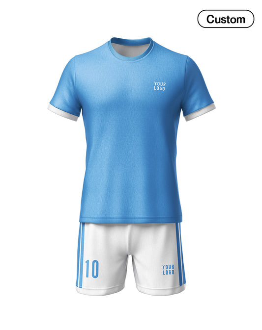 Custom Soccer Uniform – Solid Design – Personalized Kit